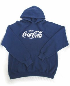 ■◆ 企業系 古着 Cocacola コカコーラ ラグラン パーカー フーディ RIDERSボディ MADE IN USA Lサイズ アメカジ