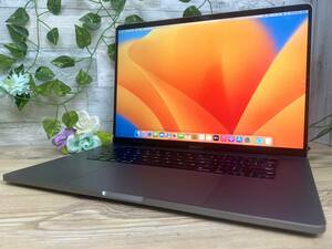 （【美品♪】MacBook Pro 2019[Core i9 9980HK 2.4GHz/RAM:32GB/SSD:10242GB(1TB)/16インチ/タッチバー]Ventura スペースグレー 動作品）