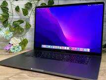 【美品♪】MacBook Pro 2019[Core i9 9980HK 2.4GHz/RAM:32GB/SSD:1024GB(1TB)/16インチ/タッチバー]Montery スペースグレー 動作品_画像1