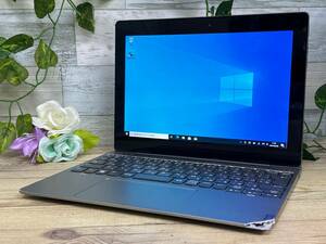 【動作OK♪】Lenovo ideapad D330[Celeron N4000 1.1GHz/RAM:4GB/SSD:64GB/10.1インチ]Windows 10 タブレットPC 