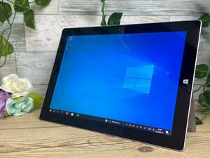 Microsoft Surface 3 [Atom x7-Z8700 1.6Ghz/RAM:4GB/SSD:64GB/10.8インチ]Windows 10 タブレットPC 動作品 ※難