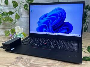 【美品♪】Lenovo ThinkPad X1 Carbon [8世代 Core i5(8250U) 1.6GHz/RAM:8GB/SSD:256GB/14インチ]Windowsd 11 動作品