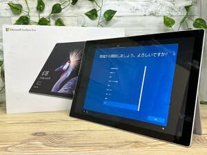 Microsoft Surface Pro 5 (2017)[Core i5 7300U 2.6GHz/RAM:4GB/SSD:128GB/12.3インチ]Windows 10 動作品 ※ジャンク扱い