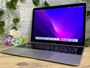 【美品♪】MacBook Retina 2017(A1534)[Core m3 7Y32 1.1Ghz/RAM:8GB/SSD:256GB/12インチ]Montery シルバー 動作品