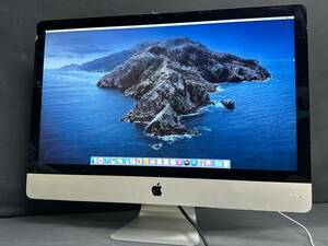 Apple iMac 2012 27インチ (A1419)[Core i5 3470S 2.9GHz/RAM:16GB/FusionDraive SSD:128GB+HDD:1TB]Catalina 動作品 ※ジャンク扱い