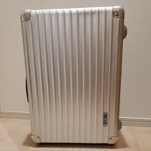 RIMOWA リモワ　スーツケース　旧型青ラベル　クラシックホワイト 35L？2ホイール