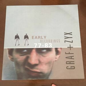 GRAF+ZYX Early Recordings 77-83 LP レコード 美品