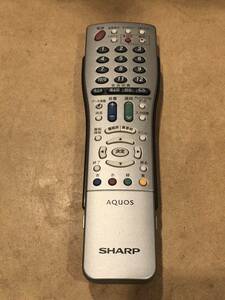 39 SHARP GA560WJSA シャープ テレビ リモコン 