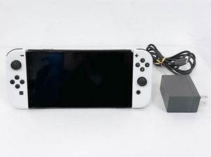 100円～★任天堂 Nintendo Switch ニンテンドースイッチ 有機ELモデル 本体 ＋ 電源アダプター 有機ELスイッチ