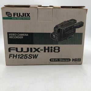 中古 動作未確認 FUJIX/フジックス Hi8 FH125SW ハンディカム ビデオカメラ ☆バッグ・箱あり☆ の画像10