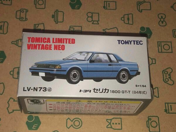 新品 トミカリミテッドヴィンテージネオ トヨタ セリカ 1800 GT-T ブルー