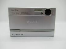 【送料無料】現状品 SONY ソニー Cyber-shot DSC-T9 ブラック デジカメ デジタルカメラ 充電器 159_画像2
