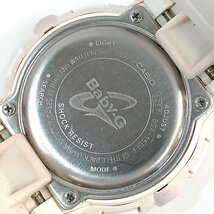カシオ Baby-G 5257 BGA-150EF 腕時計 ホワイト クォーツ 動作品 レディース CASIO 中古 ★_画像3
