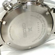 セイコー プロスペックス スピードタイマー ソーラークロノグラフ SBDL085 メンズ腕時計 動作品 SEIKO 中古 ★_画像3