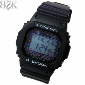 未使用品 カシオ G-SHOCK 5600シリーズ GW-M5610U-1CJF メンズ 腕時計 デジタル ソーラー 黒 青 ブラック ブルー 動作品 CASIO 〓
