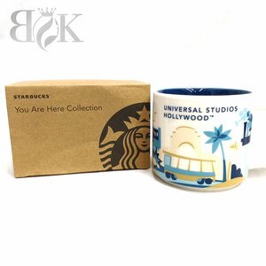 スターバックス マグカップ ユニバーサルスタジオ ハリウッド You Are Here Collection コップ スタバ STARBUCKS 中古 ★