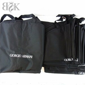 ジョルジオ アルマーニ ガーメントバッグ スーツカバー 8枚セット ブラック GIORGIO ARMANI ■