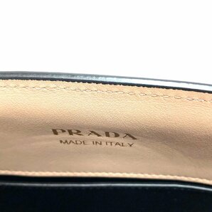 プラダ サフィアーノ 1BA071 2WAYショルダーバッグ ベージュ 箱 中古 PRADA ＋の画像8