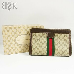 グッチ パフューム シェリー セカンド クラッチ バッグ オールドグッチ GUCCI PARFUMS 中古品 ♪