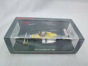 Spark スパーク 1:43 F1 Williams ウイリアムズ FW12 #5 Nigel Mansell マンセル 2nd British イギリス GP 1988 S4059