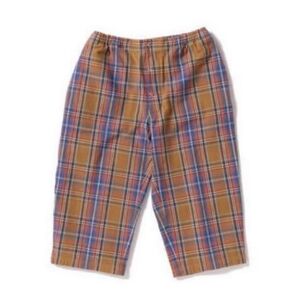 【未開封】パンツ BEAMS PLUS / チェック ワイドクロップドパンツ サイズL