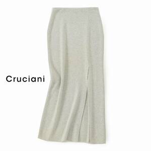 美品★Crucianiクルチアーニ15万★38size/7号★カシミヤ100％ニットスカートE009