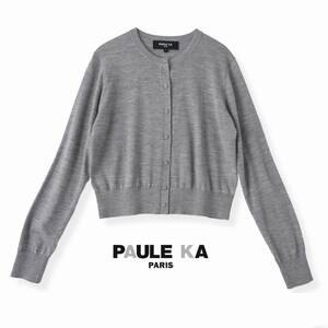 美品★PAULEKAポールカ5.2万★Msize/11号★カーディガンE048