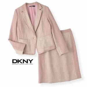 美品★DKNYダナキャラン★15-17号大きいサイズ★スーツ・セットアップE089