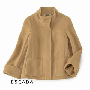 美品★ESCADAエスカーダ52万★34size/9号★カシミヤ100％コートE180