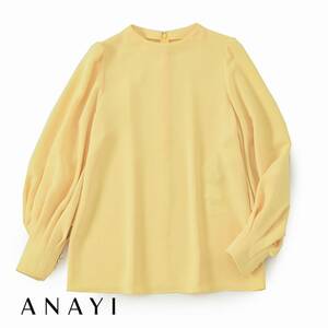 美品★ANAYIアナイ★36size/9号★ブラウスJ079