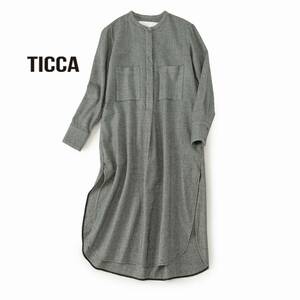 美品★素敵231★TICCAティッカ★Fsize/9-11号★ブラウスJ140