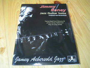 ジミー・レイニー　ジャズ・ギター スコア Jimmy Raney Solos　輸入版　洋書