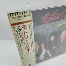 い5) 未開封 見本盤 CD モトリー・クルー ロウ・トラックス MOTLEY CRUE RAW TRACKS 25XD-1052 旧規格 洋楽 ロック ROCK_画像3