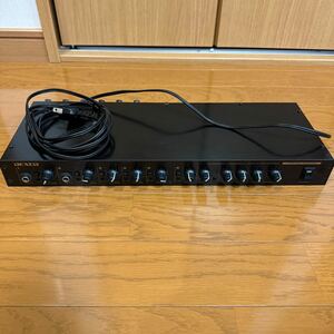 REXER レクサー RMX-6000 6-MIC LINE MIXER 1U 6ch マイク ライン ミキサー