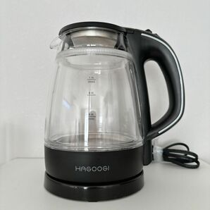 【美品】HAGOOGI ハゴオギ 電気ケトル 1L ブラック