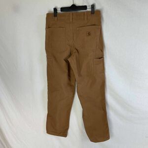 カーハート　ダックワークパンツ　古着　30×32 ブラウン　WORKWEAR