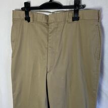 90's J.H.RUTTER-REX TROUSERS MEN'S ミリタリー 36Lサイズ　ヴィンテージ スコービルジッパー_画像2