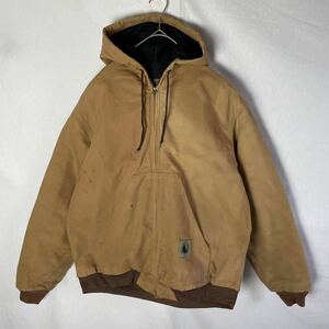 BERCOWEAR アメリカ製　ダックワークジャケット　古着　XLサイズ　ブラウン WORKWEAR