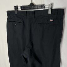 genuine dickies ワークパンツ 古着　36×32 ブラック　WORKWEAR_画像2