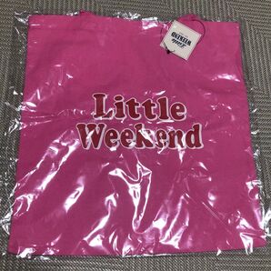 リトルウィークエンド ノベルティ トートバッグ