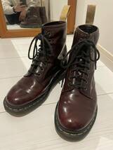 希少　Dr Martens ドクターマーチン 1460 VEGAN 8ホール　USED UK7_画像1