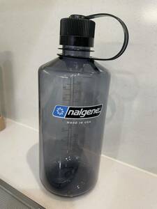 NALGENE ナルゲンボトル Tritan 広口 1.0L [ グレー ] キャンティーン 水筒 トライタン 1L 1リットル