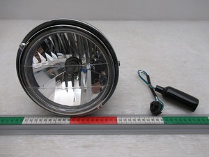 ヤマハ　RZ250(4L3)　　純正ヘッドライト　レンズに小傷　LED化？