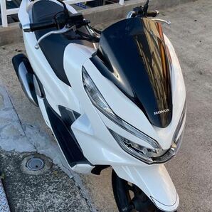 大阪より★乗って帰れます。2019 PCX125 JF81 スマートキー2個 駆動系交換済み グリップヒーター、リアキャリア付きの画像4