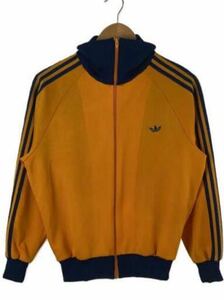 80s adidas トラックジャケット デサント製 2号オレンジ