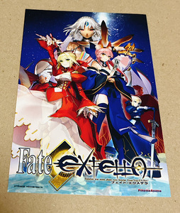 Fate/EXTELLA ポストカード イラストカード FGO Fate EXTELLA カード フェイト 玉藻の前 ネロ エミヤ アルトリア アルテラ セイバー