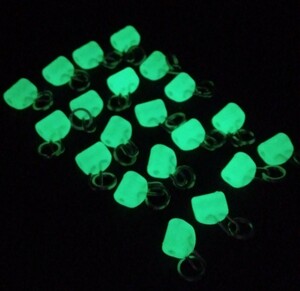  new product glow type seabream sliding parts swivel slider night light 20 piece ring attaching new goods unused 