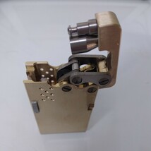 真鍮ハンドメイド　機械式スライド着火　ゴールドオイルライター　素晴らしいデザイン　新品未使用_画像8