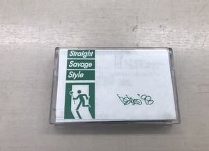 straight savage style 「demo '98」　カセットテープ　インディーズ　パンク