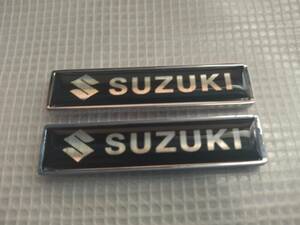 [2 piece set ]SUZUKI( Suzuki ) emblem plate 